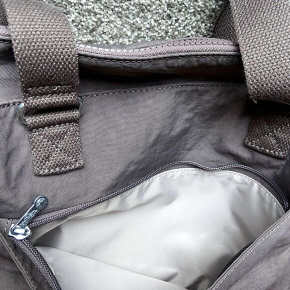 KIPLING ZIP TOP ADJUSTABLE SHOULDER BAG BROWN A303576 - Picture 5 of 8